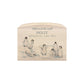 baby animal nursery decor personalised wooden money box