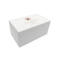 A beautifully crafted solid wooden urn, finished in white with a soft watercolour design of your cat or dogs paw print, Thoughtfully made for either display or burial, this personalised urn can be customised to create a meaningful memorial. Perfect for holding ashes of a beloved pet, it serves as a comforting tribute and keepsake.