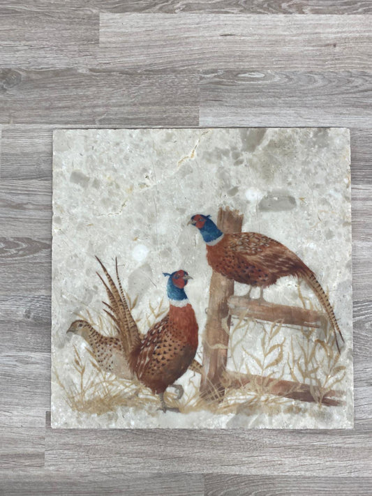 The Pheasant Parade Large Platter **Limited stock** SECONDS 2