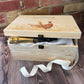 Large wooden pine memory/wedding/anniversary gift box featuring a dreamy watercolour illustration of two Pheasants side-by-side, perfect for celebrating a lasting bond. 