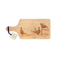 Pheasants in the field, chopping board gift