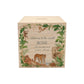 wooden handmade money box styled in childrens bedroom with soft decor, the perfect design with all of the Jungle Animals in. 
