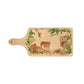 Rainforest Animals featuring on our wooden chopping boards. 