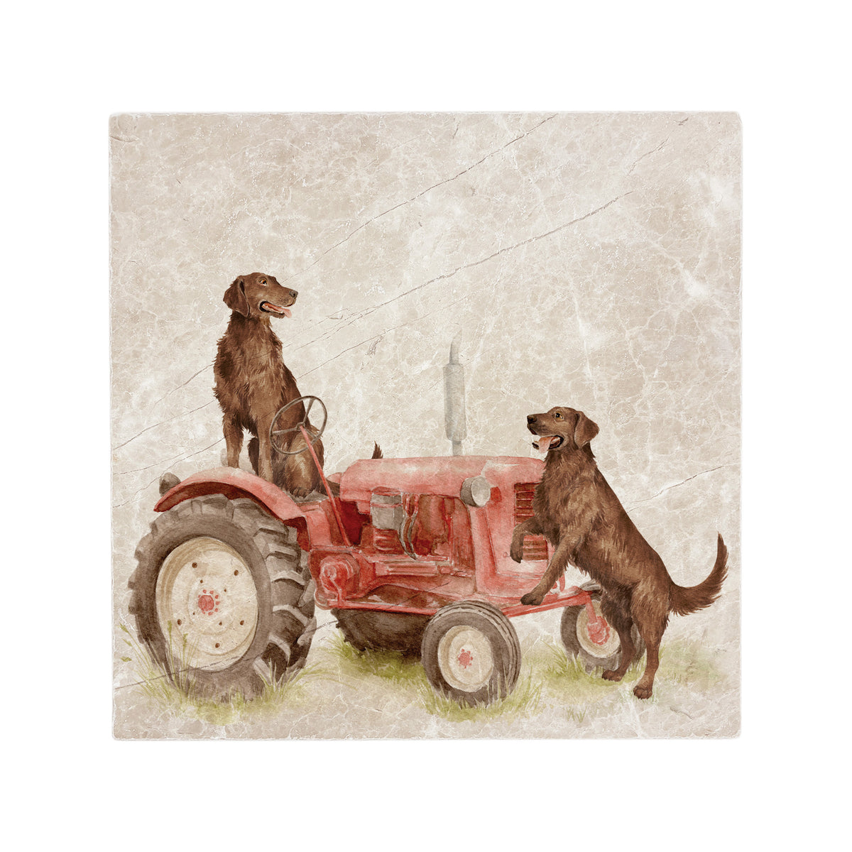Humble's Hounds Retrievers Splashback Tile