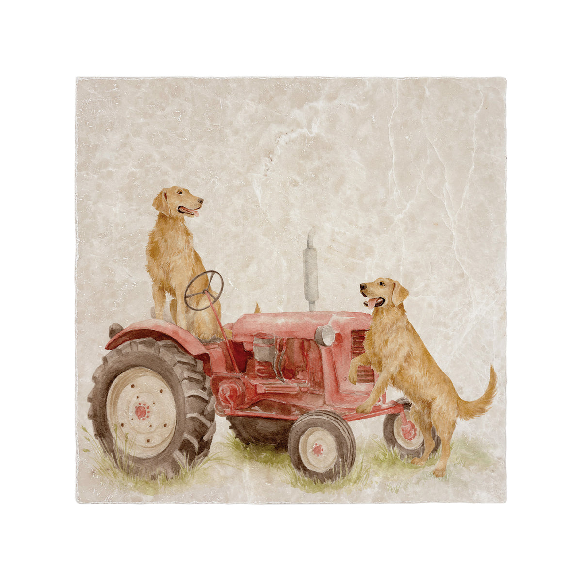 Humble's Hounds Retrievers Splashback Tile