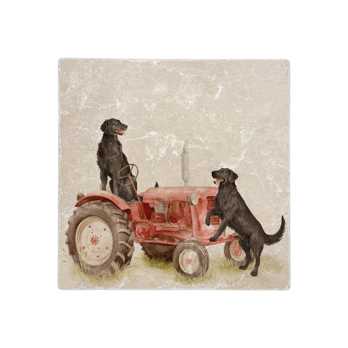 Humble's Hounds Retrievers Splashback Tile