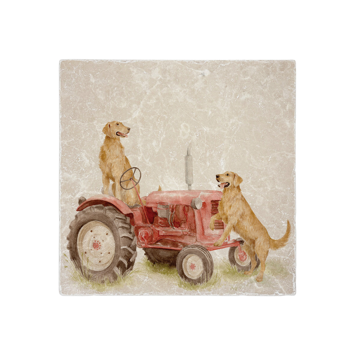 Humble's Hounds Retrievers Splashback Tile