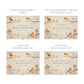 Wooden box with a decorative lid featuring illustrations of Robins on Branches Perfect funeral memory keepsake box, for storing ashes, order of service, flowers, Funeral Box