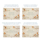 Wooden box with a decorative lid featuring illustrations of Robins on Branches Perfect funeral memory keepsake box, for storing ashes, order of service, flowers, Funeral Box
