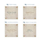 Rose Design personalisation options, showing names, house name, phrase and text colour options. 