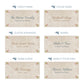 Rose design tile showing your personalised options 