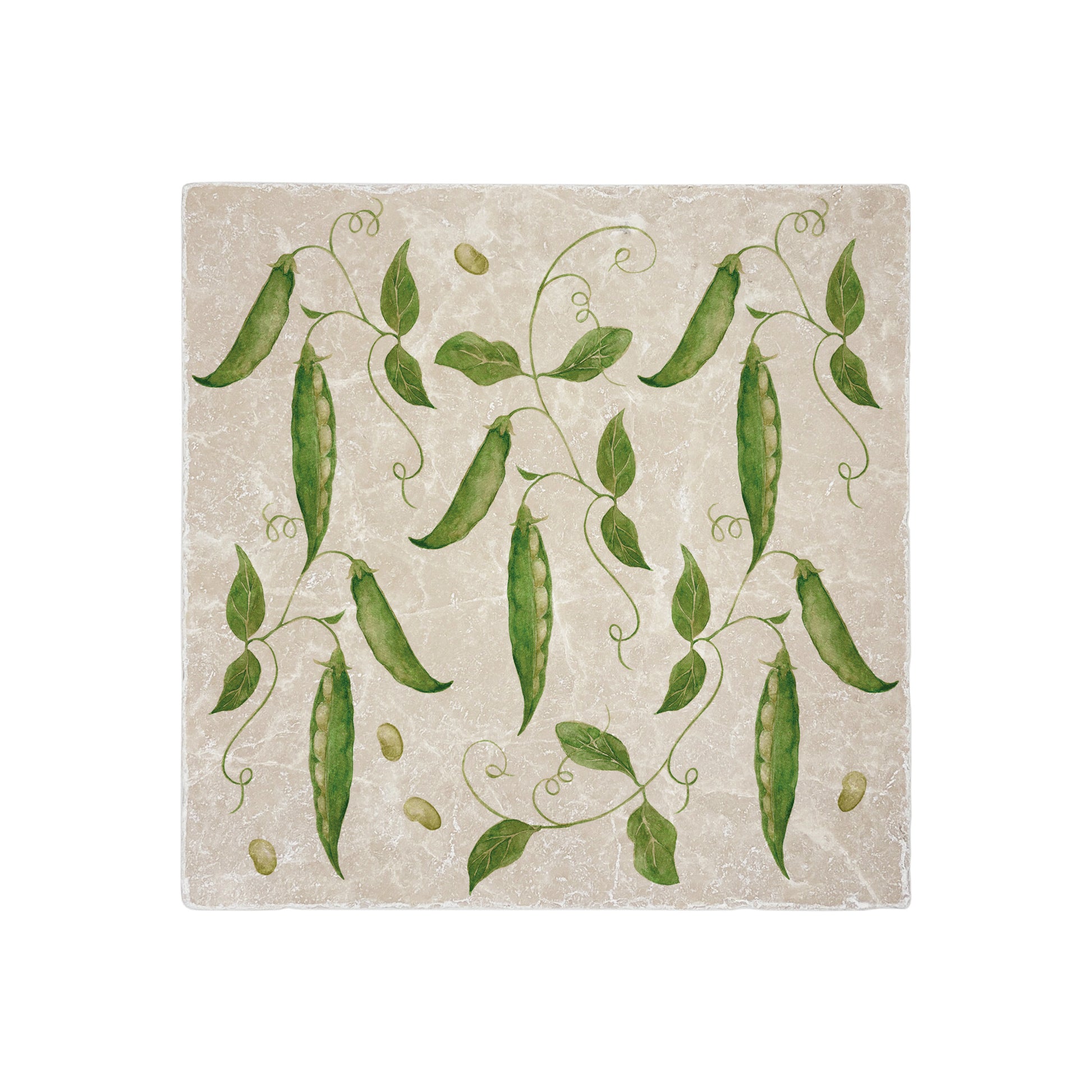 Watercolour Runner bean design. 