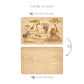 Safari animals chopping board