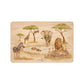 Safari animals chopping board