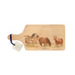 little Shetlands being cheeky and playing on our wooden chopping boards 
