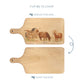 Silly Shetlands Wooden flip chopping board 