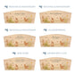 Personalised phrase options for an arched wooden planter box with a watercolour design of cute bunny rabbits among pastel spring flowers. Choose your phrase to suit any occasion including birthday, wedding, anniversary, engagement, and new home.