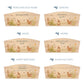 Personalised phrase options for an arched wooden planter box with a watercolour design of cute bunny rabbits among spring flowers. Choose your phrase to suit any occasion including birthday, wedding, new home, and a selection of gardening phrases.