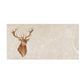 A marble sharing platter featuring a watercolour portrait of a majestic stag.