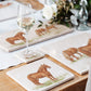 Set of 8 Countryside Animal Placemats and Coasters