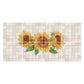 Mosaic Sunflower Designer Mural
