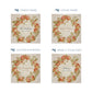 Apple Wreath vintage design which can be personalised and used as a Splashback tile make it your own with your own text.