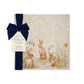Spring has arrived in the garden, this platter features beautiful bunnies playing in the garden with the most beautiful spring flowers.  
