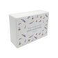 Luxury solid wooden white painted Buzzy Bees and lavender watercolour illustration our urns and Caskets for displaying or burying ashes. Customisable and can be personalised. Perfect funeral memory keepsake urn, for storing ashes for humans and pets.