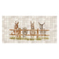 Decorative Donkey marble statement Watercolour mural inspired by the Great British countryside