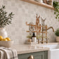 Decorative Donkey marble statement Watercolour mural inspired by the Great British countryside