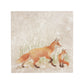 The Fox and Cub on an adventure to find their den, the perfect wall tile for your own den!