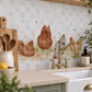 Handcrafted decorative marble mural inspired by the beauty of the British countryside