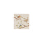 British Garden Birds on branches in a watercolour style 