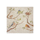 British Garden Birds on branches in a watercolour style 