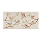 British Garden Birds on branches in a watercolour style 