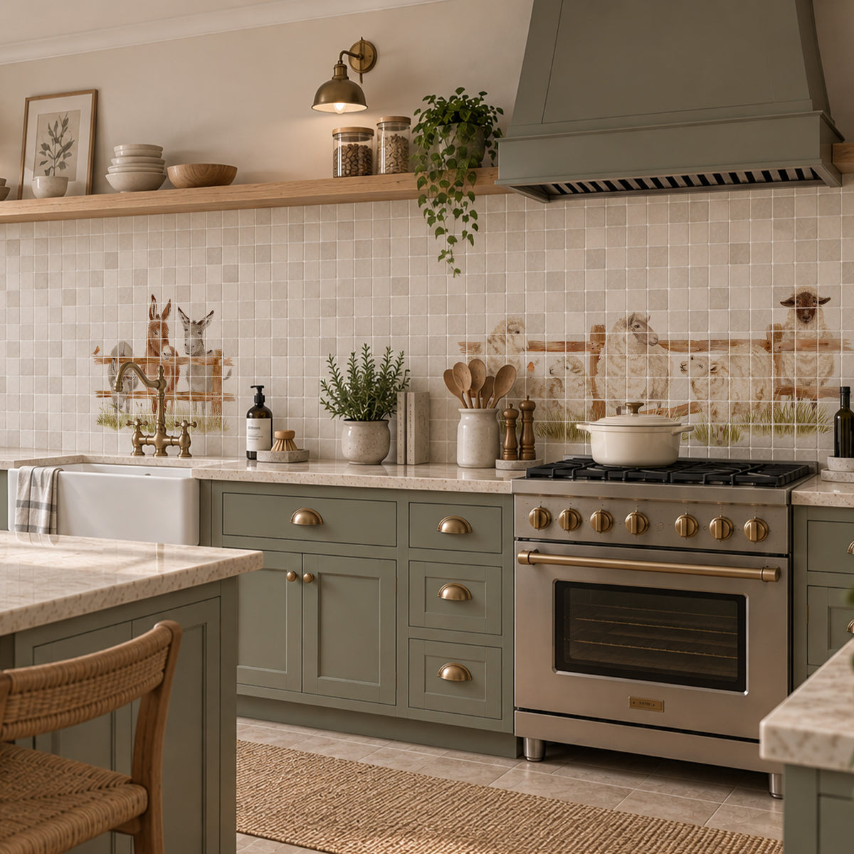 Decorative marble statement piece showcasing the beauty of the British landscape