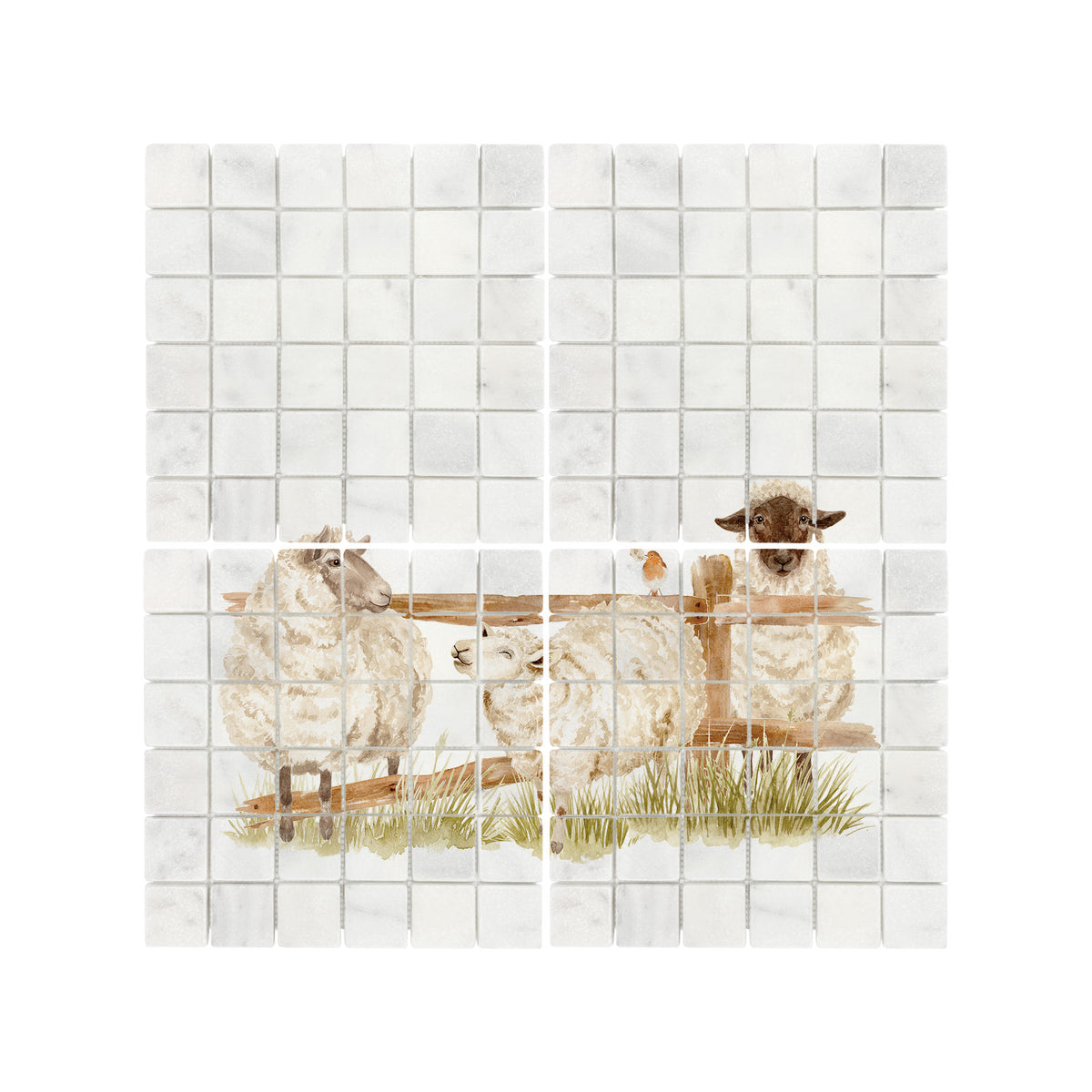 Decorative marble statement piece showcasing the beauty of the British landscape