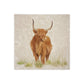 Highland cow and Calf sitting majestically in the Scottish Highlands. The perfect addition to your kitchen renovation project.  