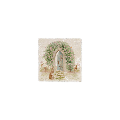 Follow the Robin through the door, our Hidden Garden design offers mystery and excitement as you find the little garden animals hidden on the splashback tile. 