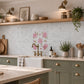 Premium countryside-inspired wall art designed for a luxury kitchen interior