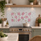 Premium countryside-inspired wall art designed for a luxury kitchen interior