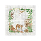 Elegant countryside artwork designed as a luxury kitchen splashback, with rainforest animals featuring as the centrepiece 