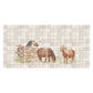 Decorative countryside watercolour artwork for a sophisticated kitchen interior