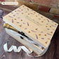 Large wooden pine gift box, The perfect Personalised keepsake, memory box, storage box with a gentle watercolour Lavender and Bees The perfect wedding keepsake gift box