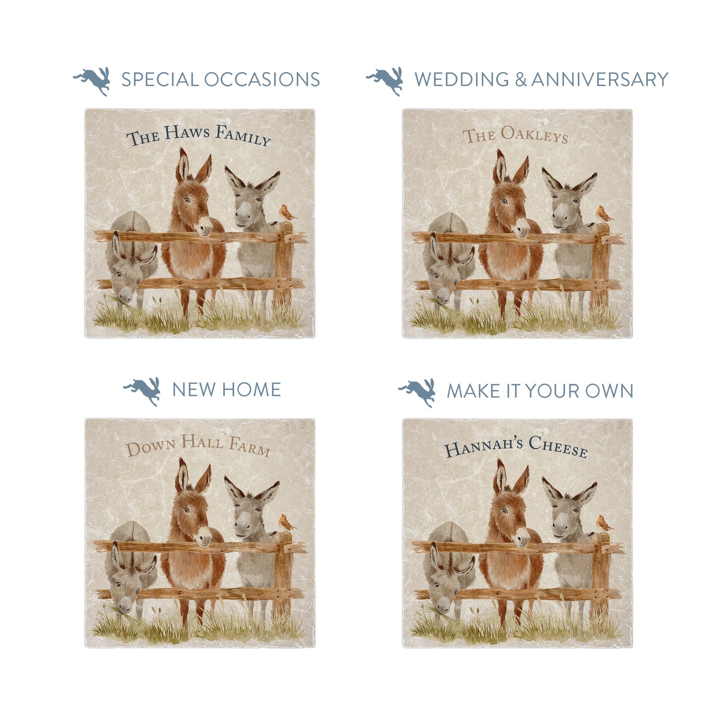 personalised text examples, making your platter truly yours.  