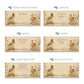 Personalised phrase options for a rectangle wooden planter box with a watercolour design of two ducks by the pond. Choose your phrase to suit any occasion including birthday, wedding, new home, and a selection of gardening phrases.
