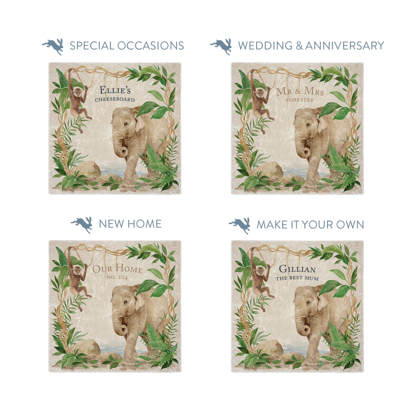 personalised text examples, making your platter truly yours.  