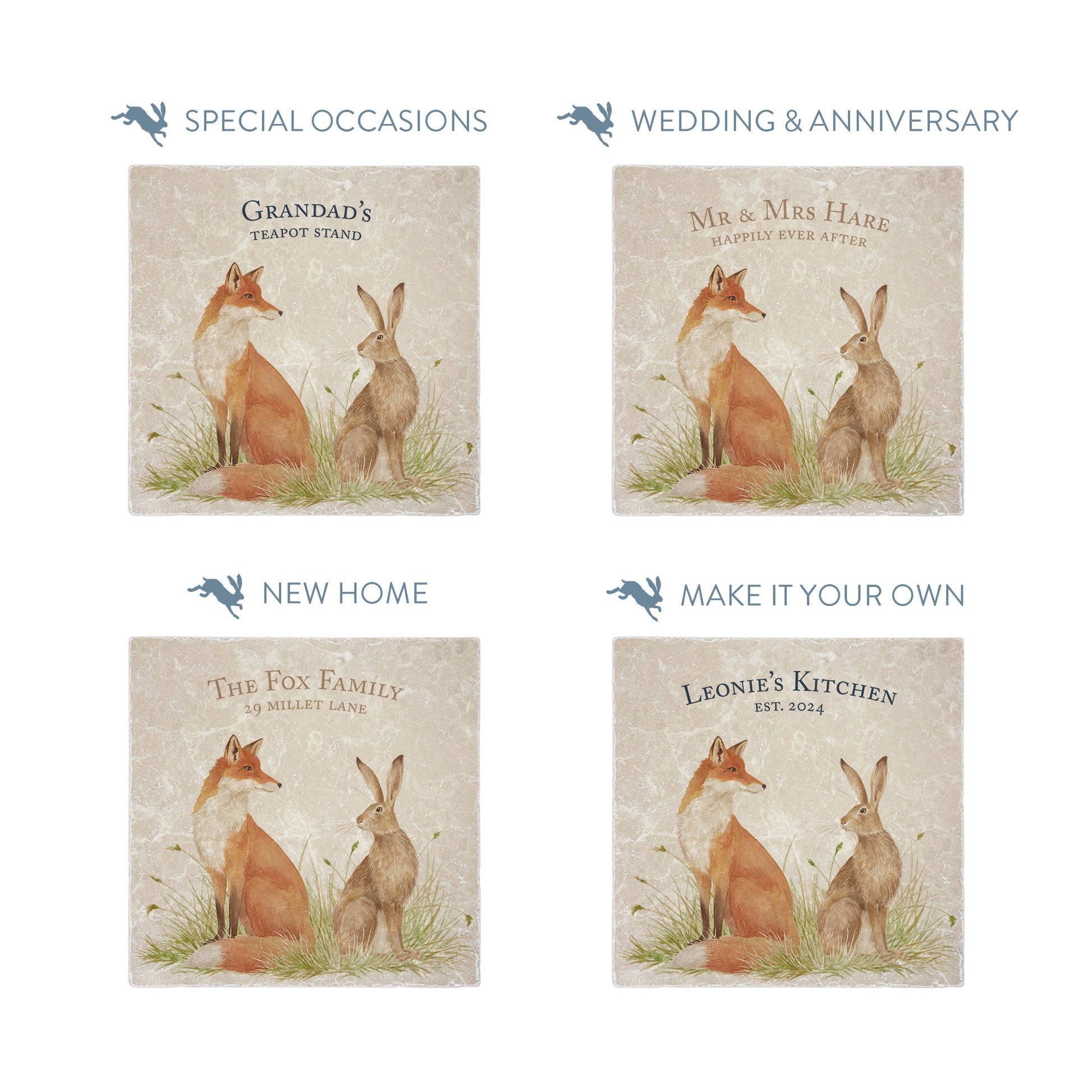 personalised text examples, making your platter truly yours.  