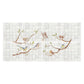 Luxury decorative mural featuring a traditional British countryside landscape of birds on Branches. 