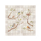 Luxury decorative mural featuring a traditional British countryside landscape of birds on Branches. 